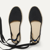 The D'Orsay Espadrille - Black