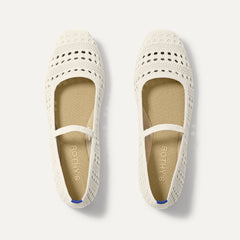 The Max Square Mary Jane - Sandy Crochet