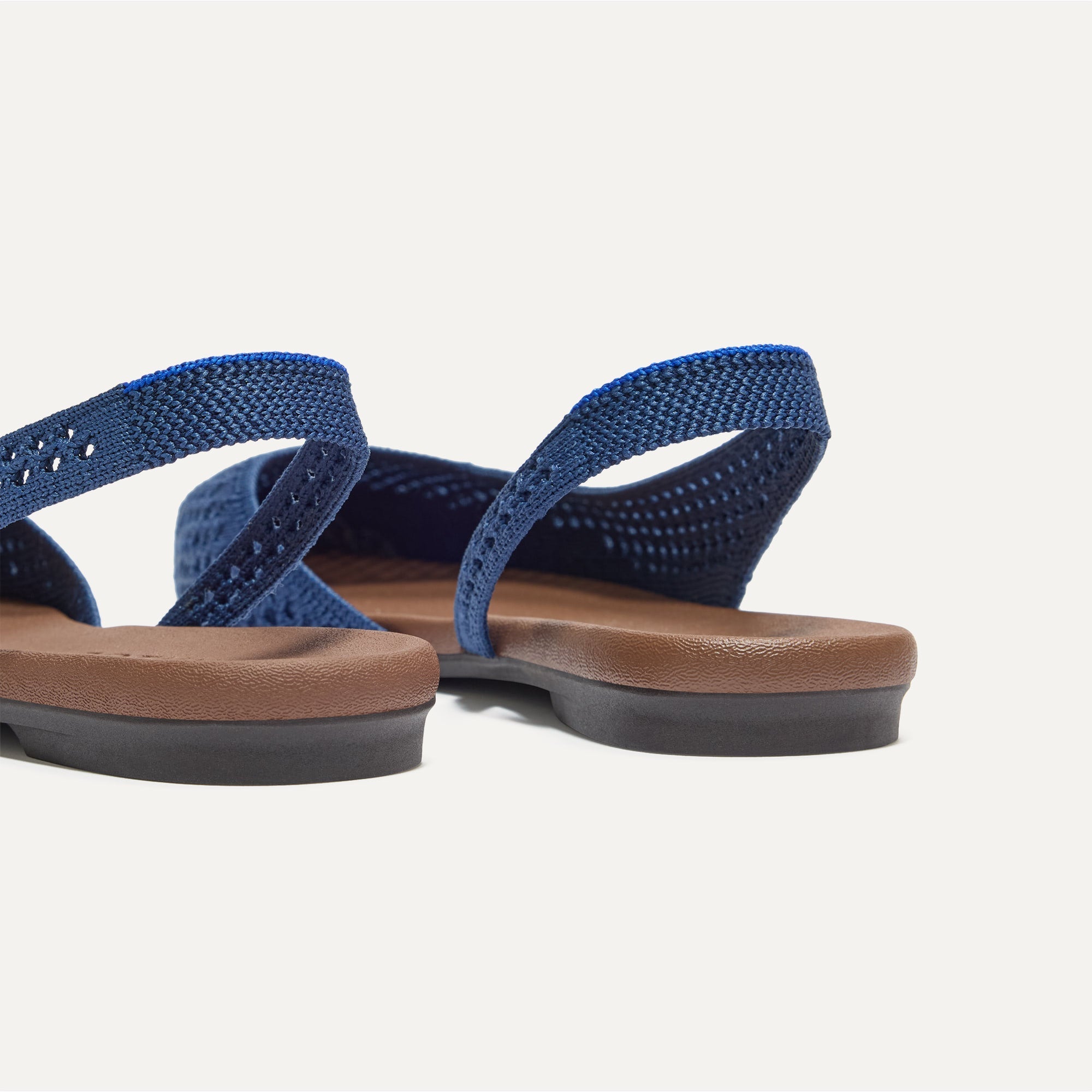 The Almond Slingback - Deep Sea Mesh