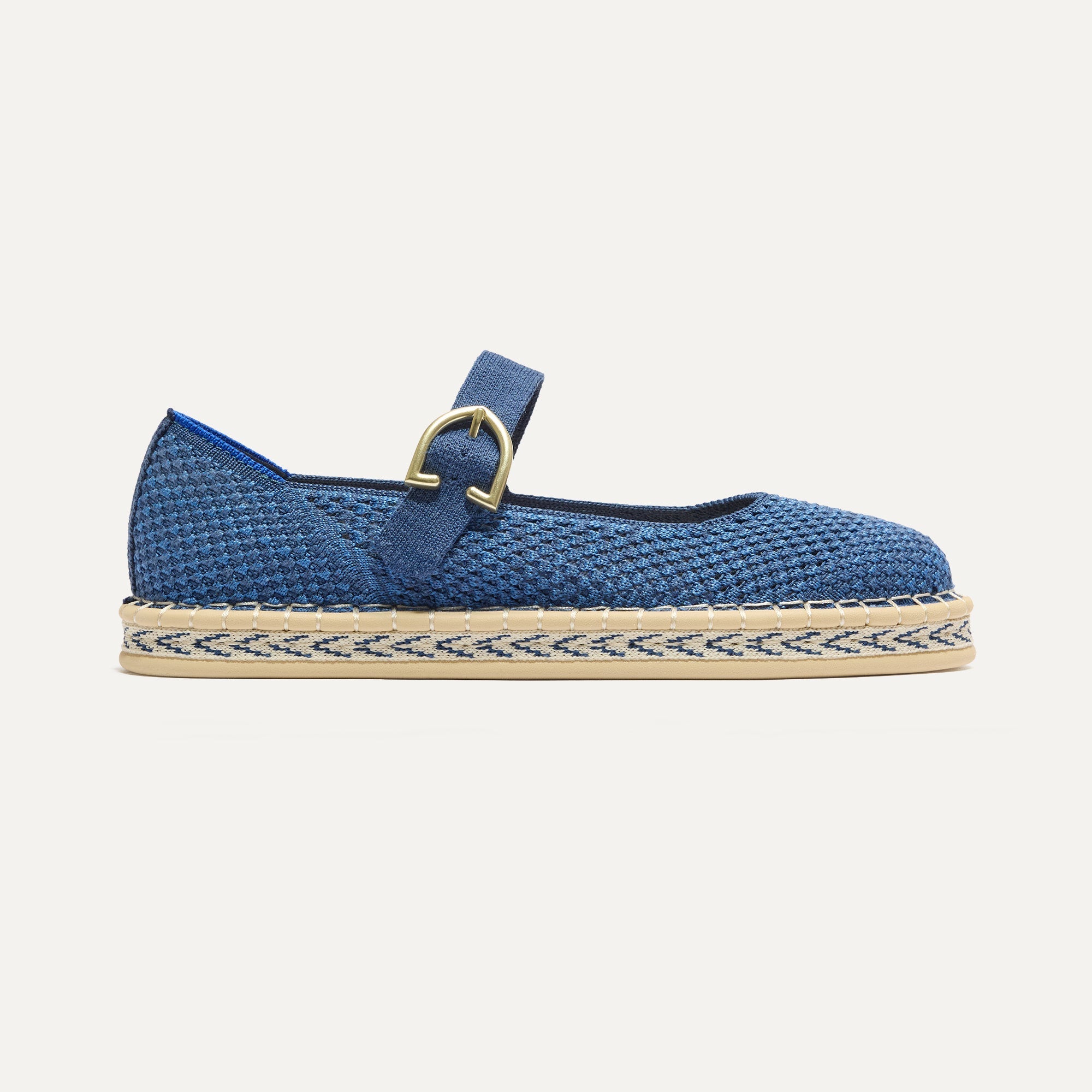 The Espadrille Mary Jane - Blue Breeze