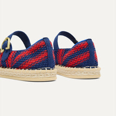 The Espadrille Mary Jane - Cherry Tide