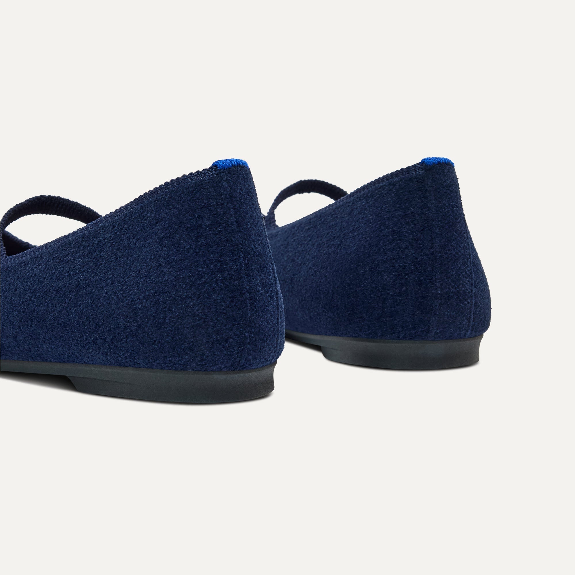The Max Square Mary Jane - ReVelvet™ Navy