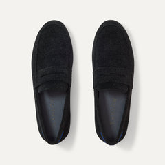 The Ravello Penny Loafer - ReVelvet™ Black