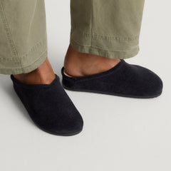 The Casual Clog - ReVelvet™ Black