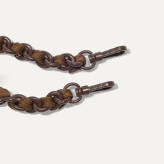 The Crossbody Strap - Espresso Chain-Knit