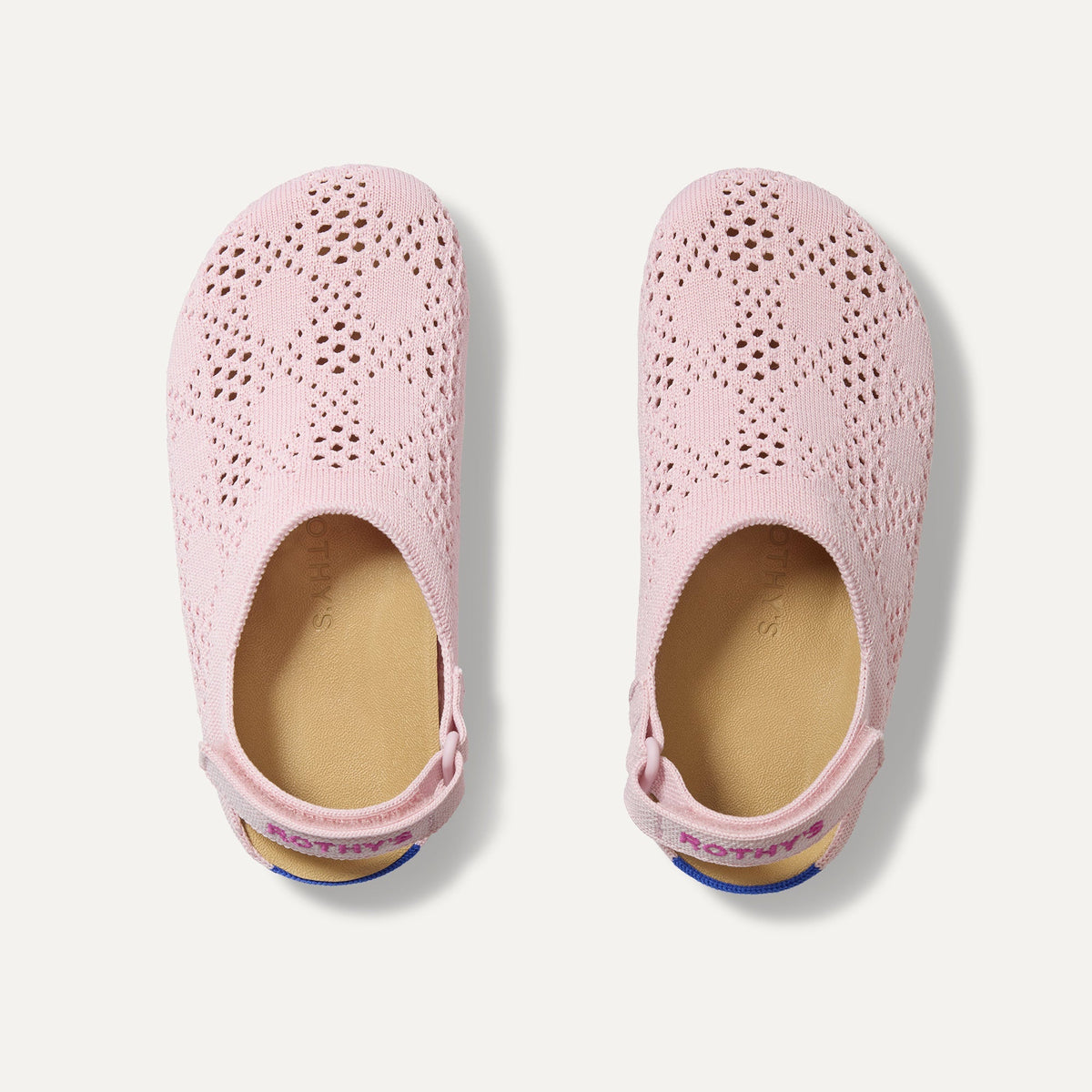 The Kids Clog - Pink Crochet