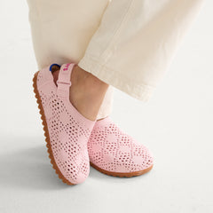The Kids Clog - Pink Crochet