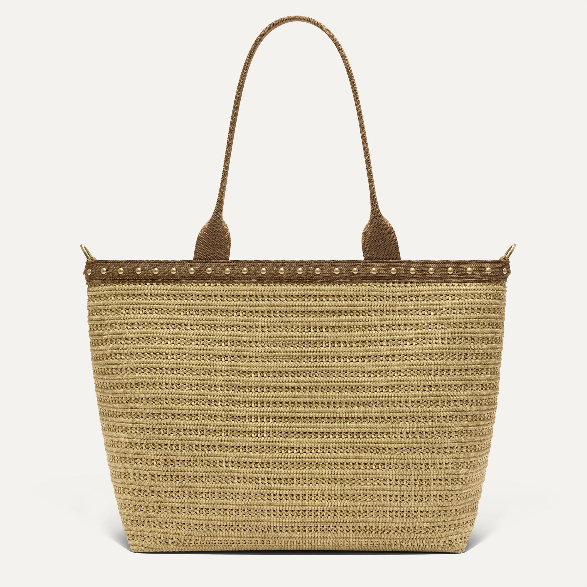 The Lightweight Zip Tote - Brown Butter Crochet