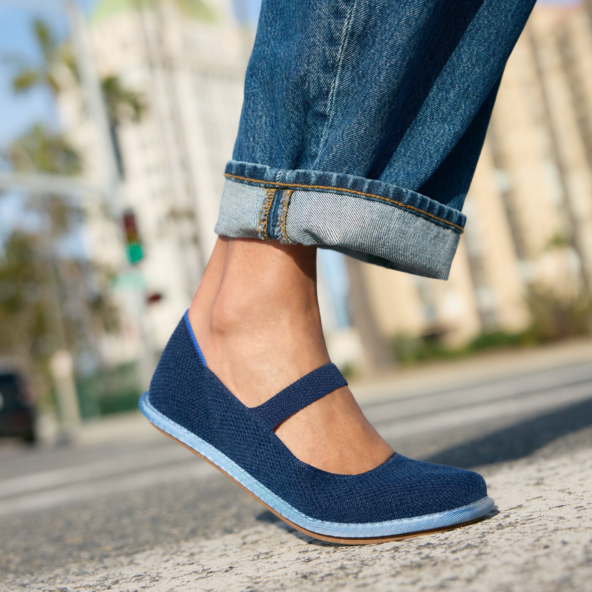 The Cruiser Mary Jane - ReVelvet™ Navy