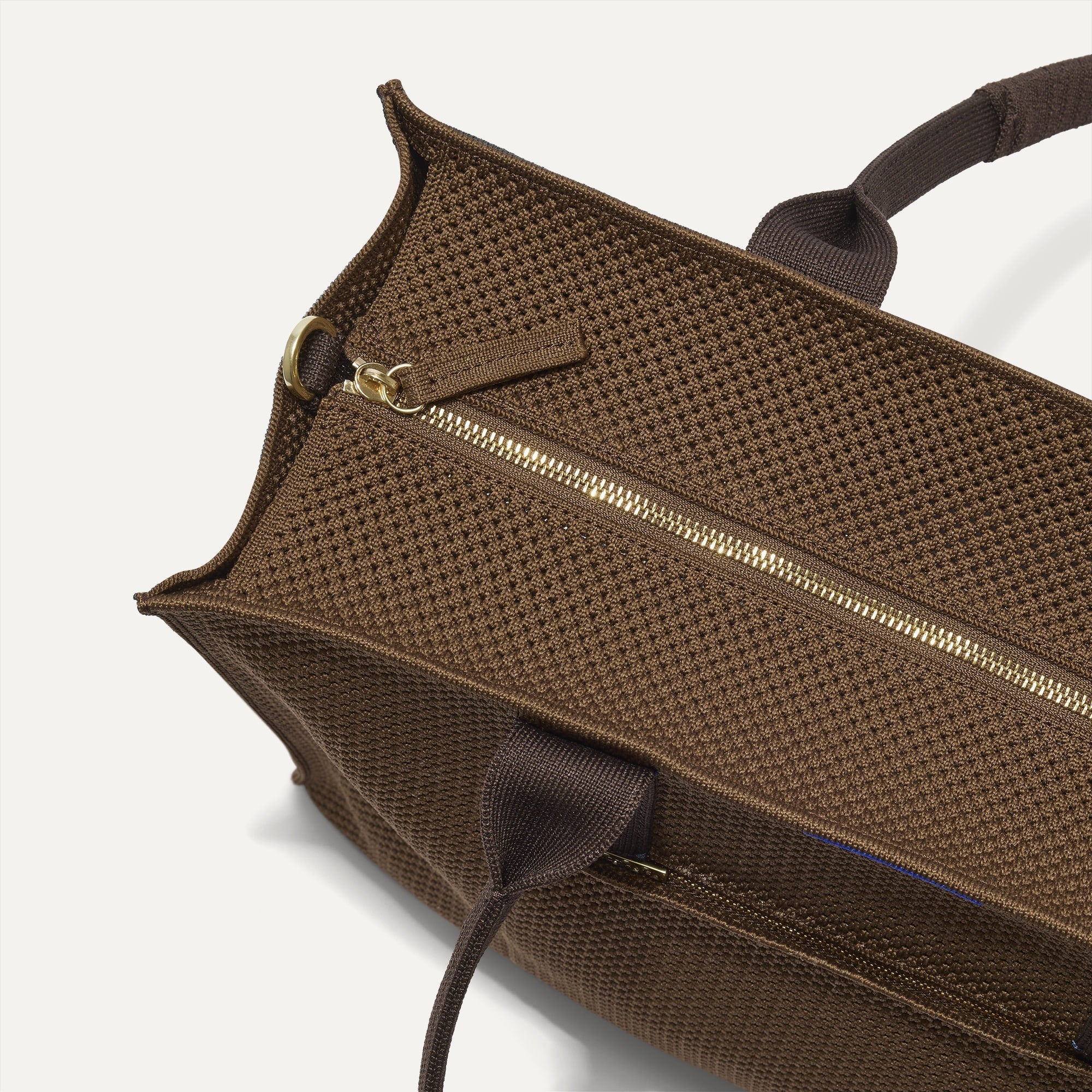 The Classic Tote - Cinnamon Open-Knit