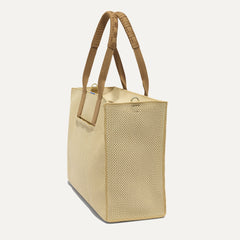 The Classic Tote - Macadamia Open-Knit