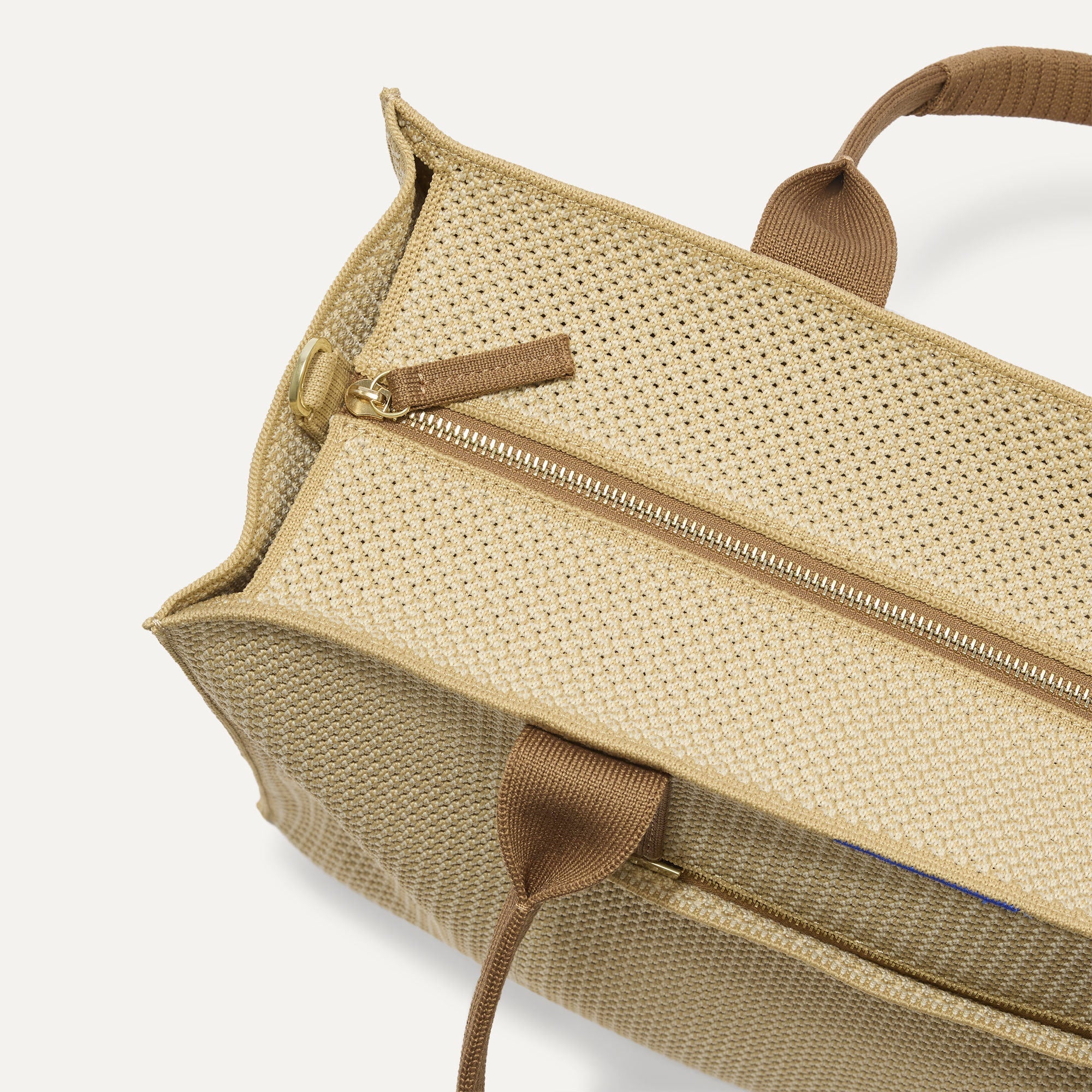 The Classic Tote - Macadamia Open-Knit