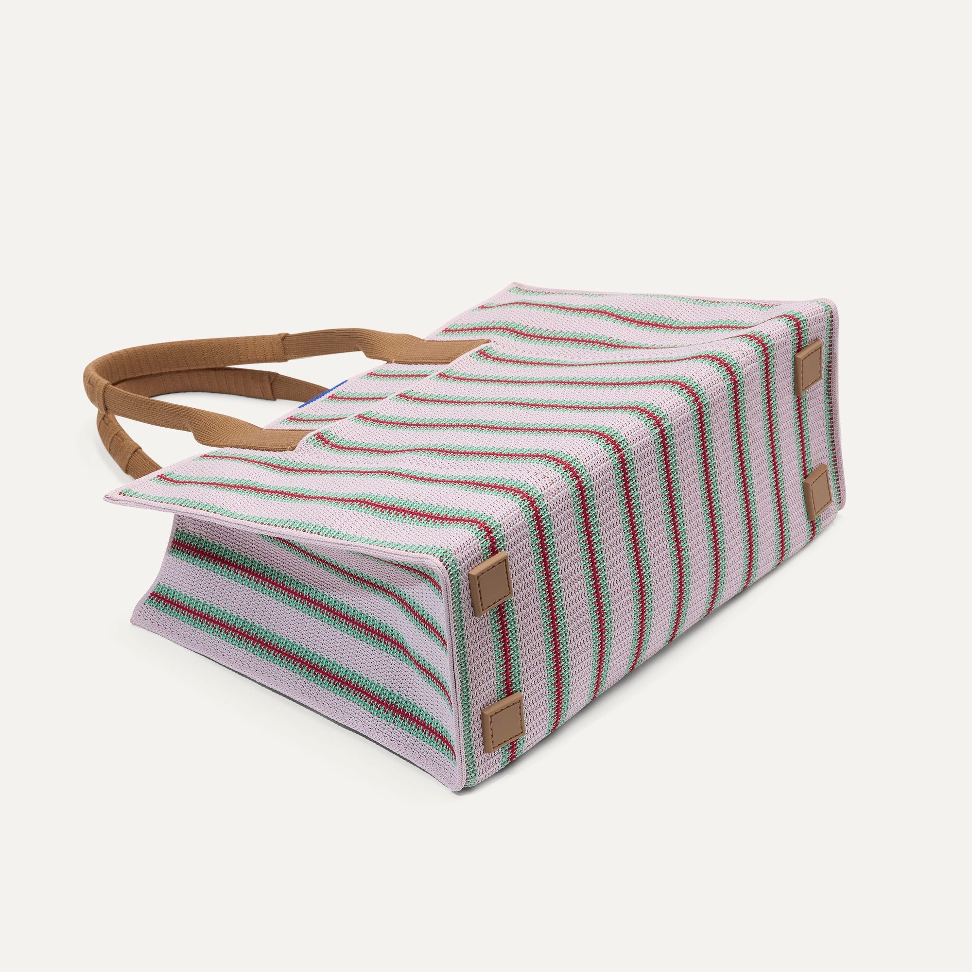 The Classic Tote - Watermelon Market Stripe