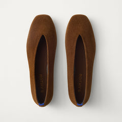 The Max Square Ballerina - ReVelvet™ Russet